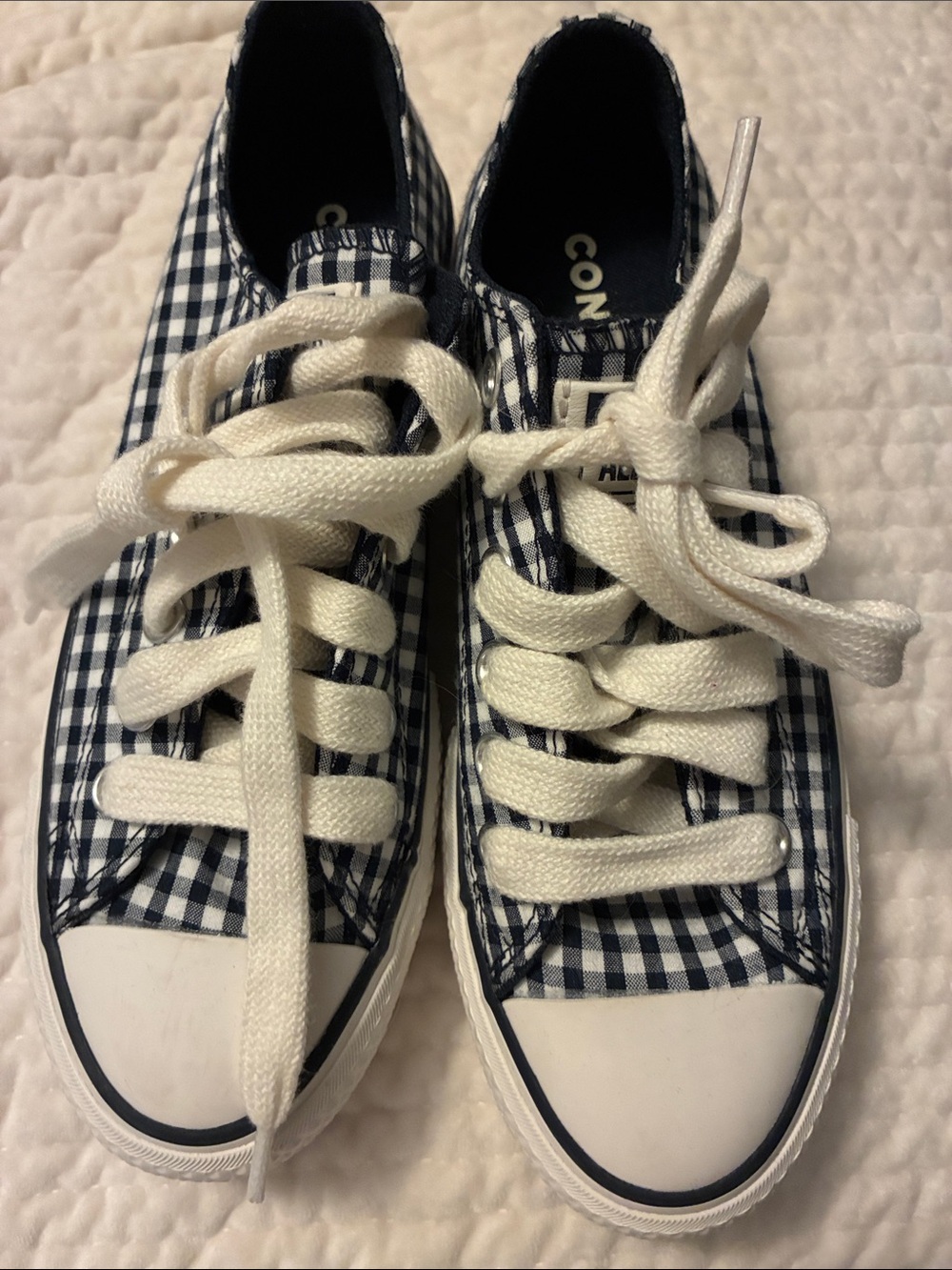 Converse Chuck Taylor All Star Lift Platform Gingham Sneakers